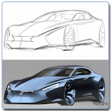 Learn to Draw a Car icon