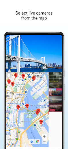 Live Camera Map - world webcam Screen 3