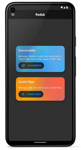 Redub Text to Audio AI Screen 2