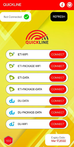QuickLine Vpn Screen 2