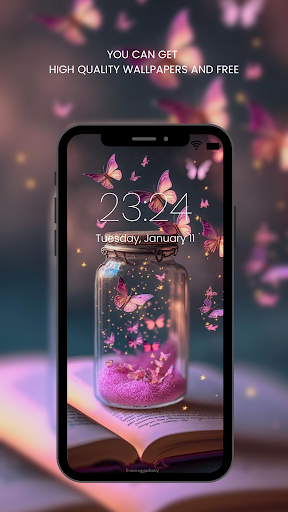 Screenshot of Cute Girly Wallpaper HD