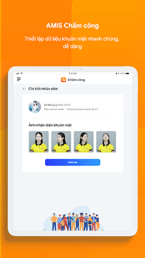 AMIS Chấm công(AMIS Timesheet) Screen 3