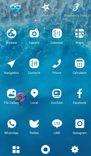 Wave Paradise Theme Screen 3