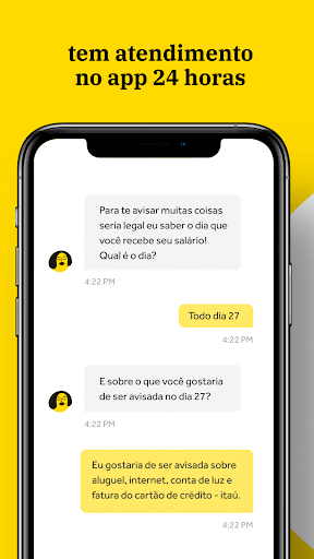 Banco will: Cartão de crédito Screen 3