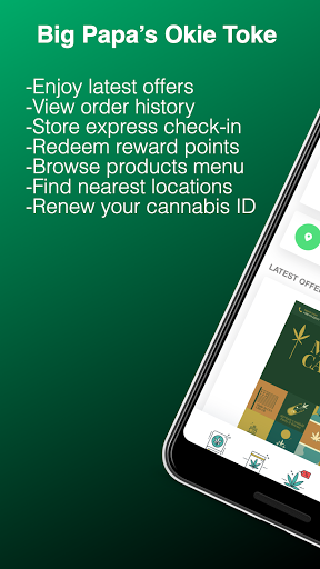 Android application Big Papa's Okie Toke screenshort