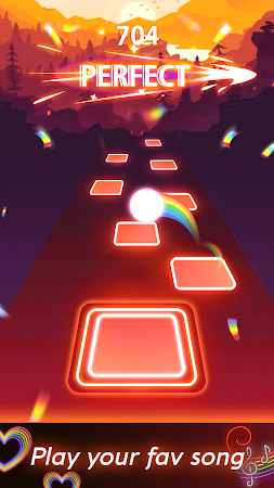 Game screenshot Tiles Hop - шарики музыкальные apk download