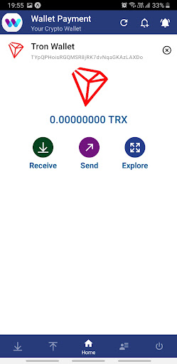 Bicoince Wallet Payment Screen 2