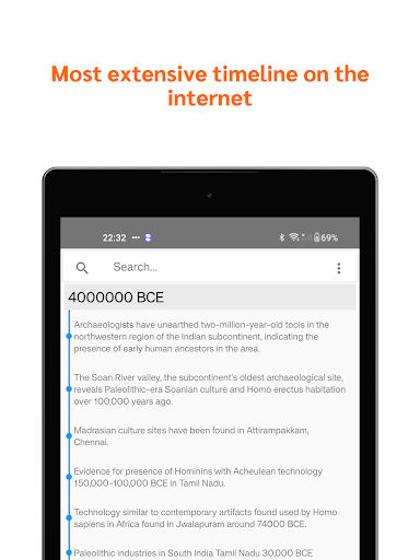 Chronology - History Timeline
