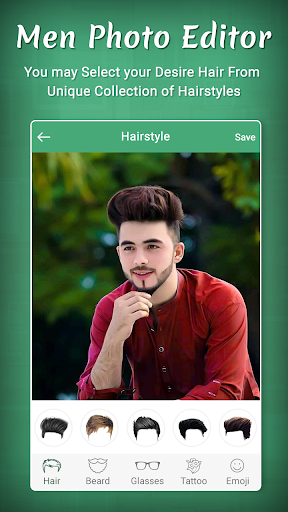 Man Photo Editor Screen 2
