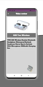 G28 Tws Wireless Guide