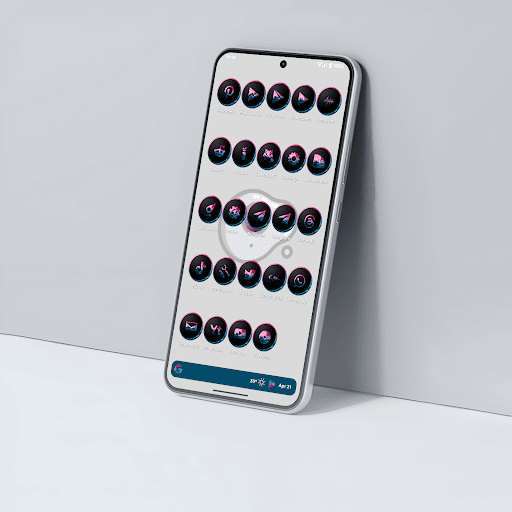 Oblique Candy Dark Icons Pack Screenshot 4 - AppWisp.com
