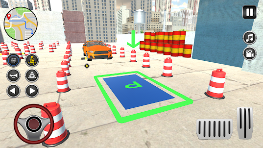 เกม 3D ที่จอดรถเมืองจริง