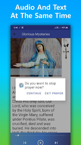 Captura de Pantalla 6 Rosary Audio Catholic android