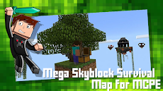 Mega Skyblock Survival Map forのおすすめ画像1