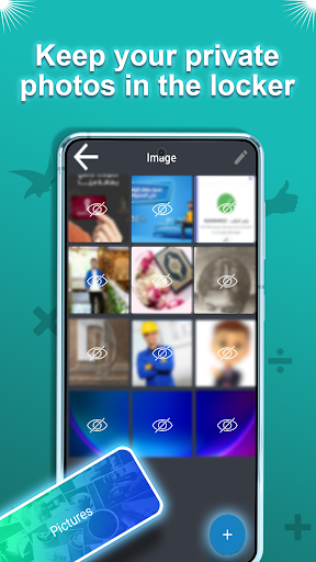 حاسبة  اخفاء الصور والملفات