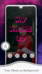My Name 3D Live Wallpaper Screenshot