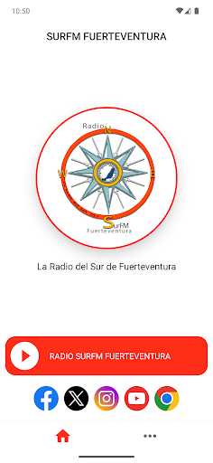 Android application Radio SurFM Fuerteventura screenshort