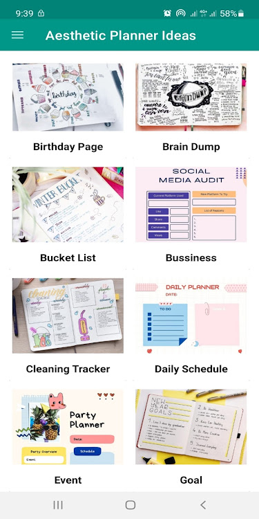 Aesthetic Planner Ideas - 30.0.9 - (Android)