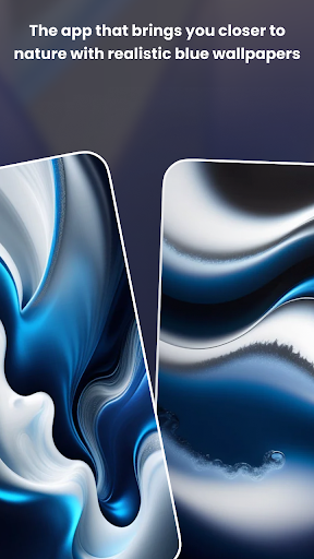 Blue Wallpaper Screen 2