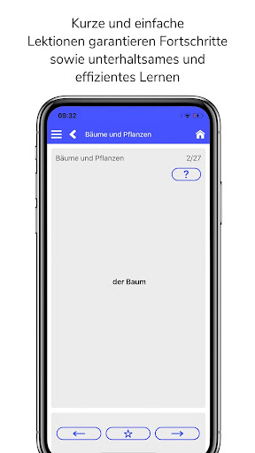 Vokabeltrainer Rumantsch Puter Screen 3