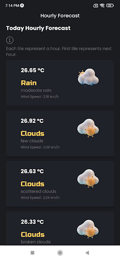 Screenshot of SL Weather Station