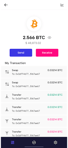 Sachiel Wallet Screen 2