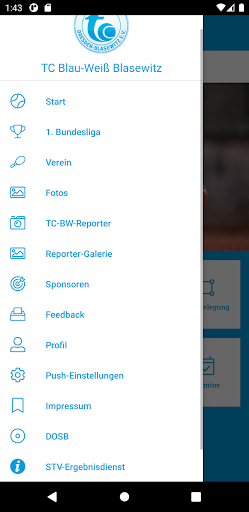 TC Blau-Weiß Blasewitz Screen 3