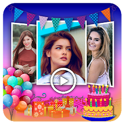 Icon image Birthday  Video & Status Maker
