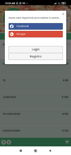 Android application Mediterranea screenshort