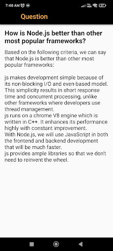 Node JS Interview Question