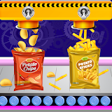 Potato Chips Food Factory  -  Crispy Snacks Maker icon