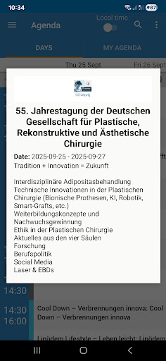 55. Jahrestagung der DGPRÄC Screenshot 1 - AppWisp.com