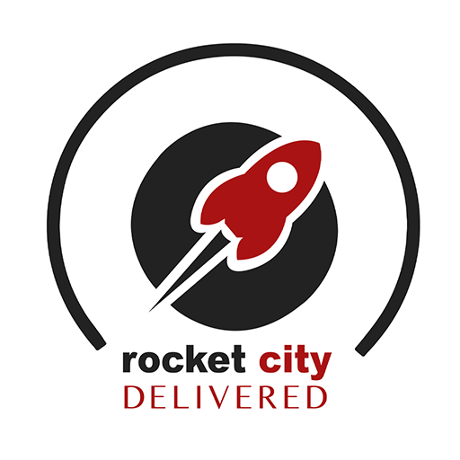 Rocket City Delivered logo