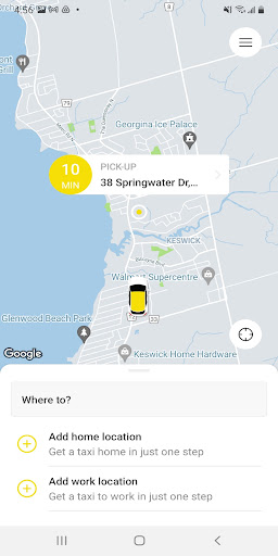 Georgina Cabs Screen 2