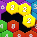 Herunterladen Merge Block-2048 Hexa puzzle Installieren Sie Neueste APK Downloader