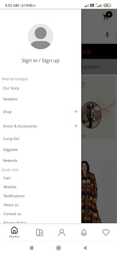 EdgyChic Boutique Screen 2