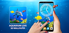 魚 ライブ 壁紙 3D 水族館 背景 HDのおすすめ画像2
