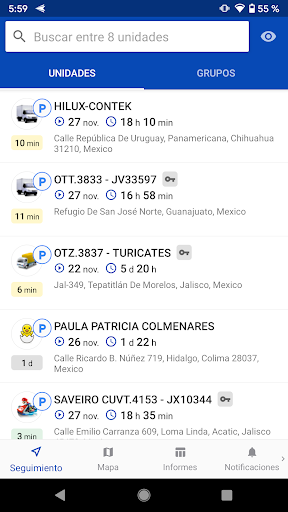Android application DarohaGPS screenshort