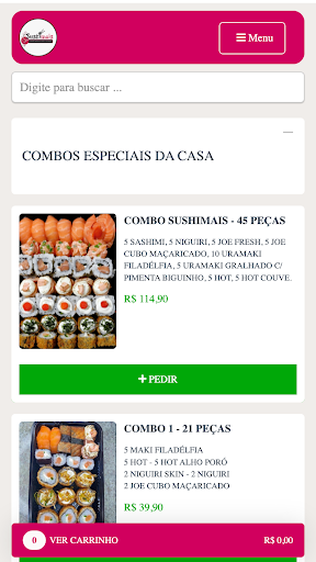 Sushimais Screen 2