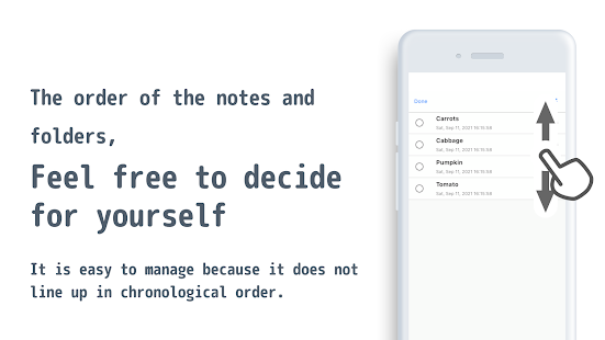 Folder Notepad - Nota 1.5.1 APK screenshots 3