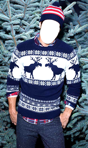 Christmas Men Photo suit