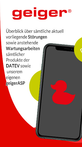 Android application geiger screenshort