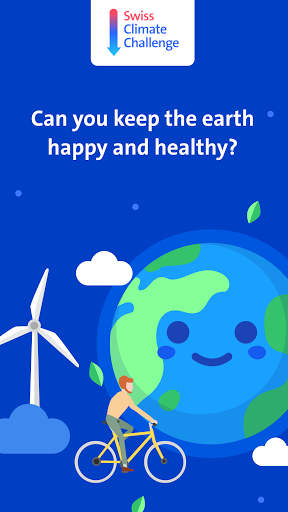 Android application Swiss Climate Challenge screenshort