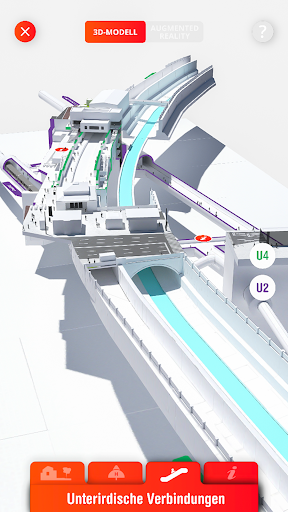 Android application U2xU5 in AR screenshort