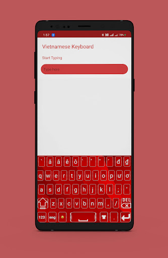 Vietnamese Keyboard Tiếng Việt Screen 2