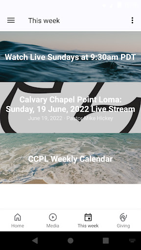 Calvary Chapel Point Loma Screen 3