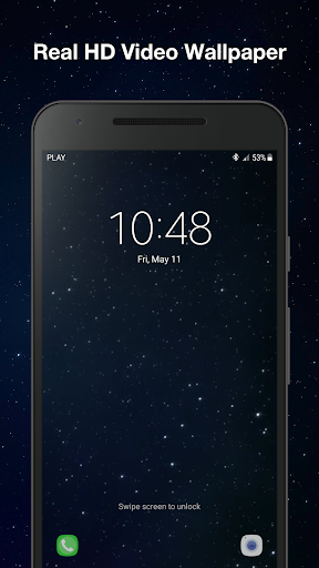 Dark Black Live Wallpaper Pro Screen 3