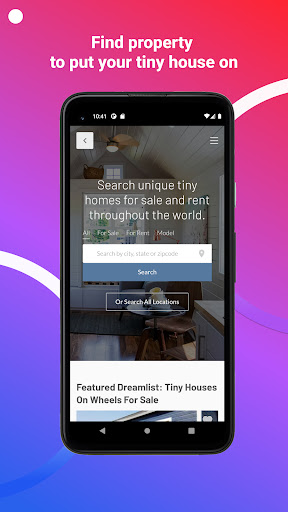 Tiny House Listings Screenshot 1 - AppWisp.com