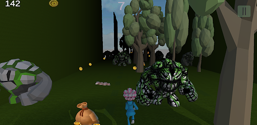 Android application Tomy in Forest screenshort