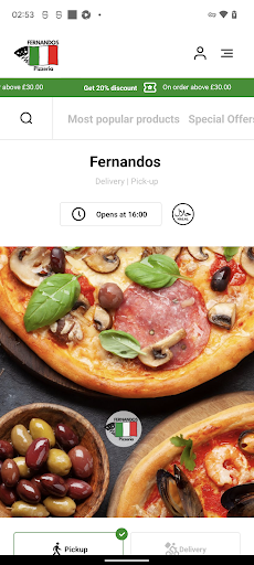 Android application Fernandos screenshort